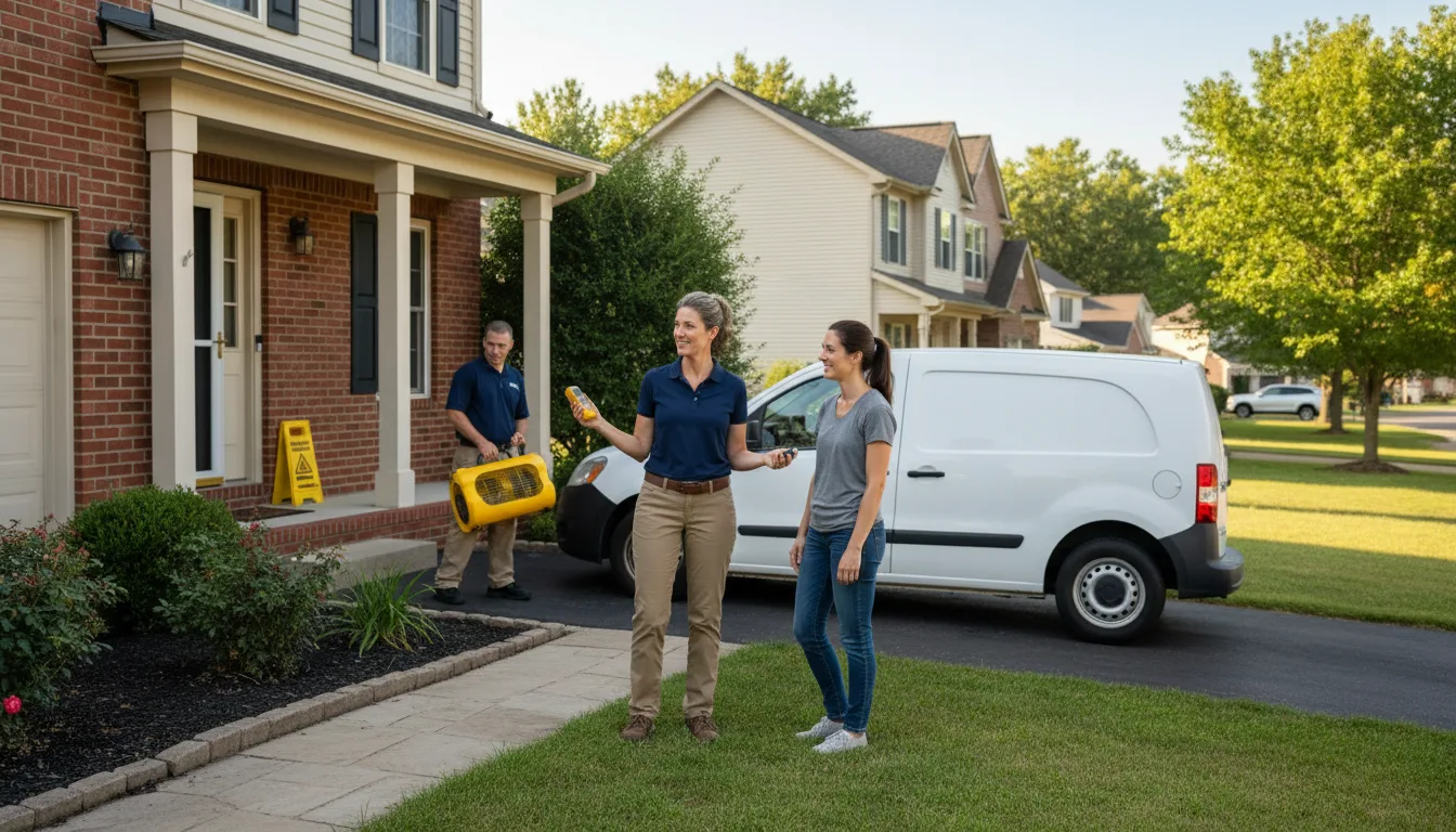 Residential water damage restoration in Challis, ID